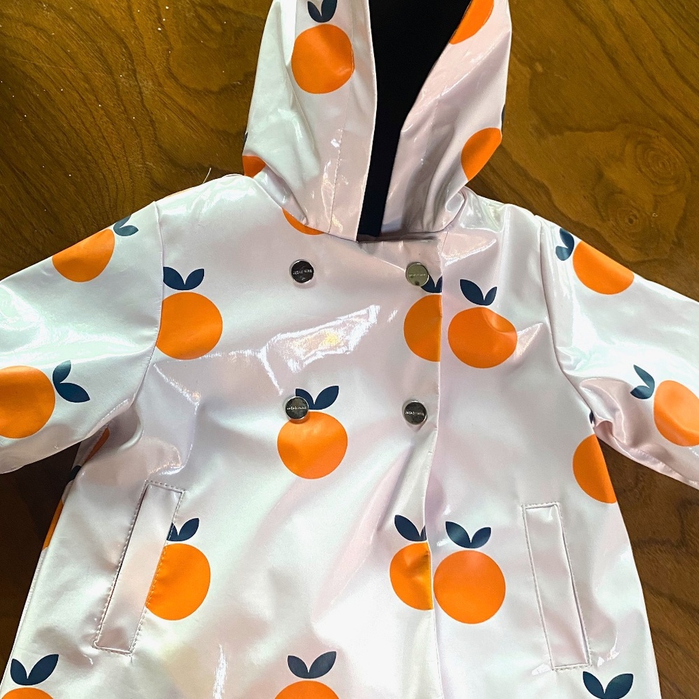 JACADI girls rain jacket